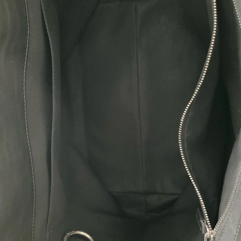 Balenciaga Tote JUMBO Ivory & Black Canvas Bag - Picture 9 of 13